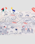 Surf Silicone Placemat