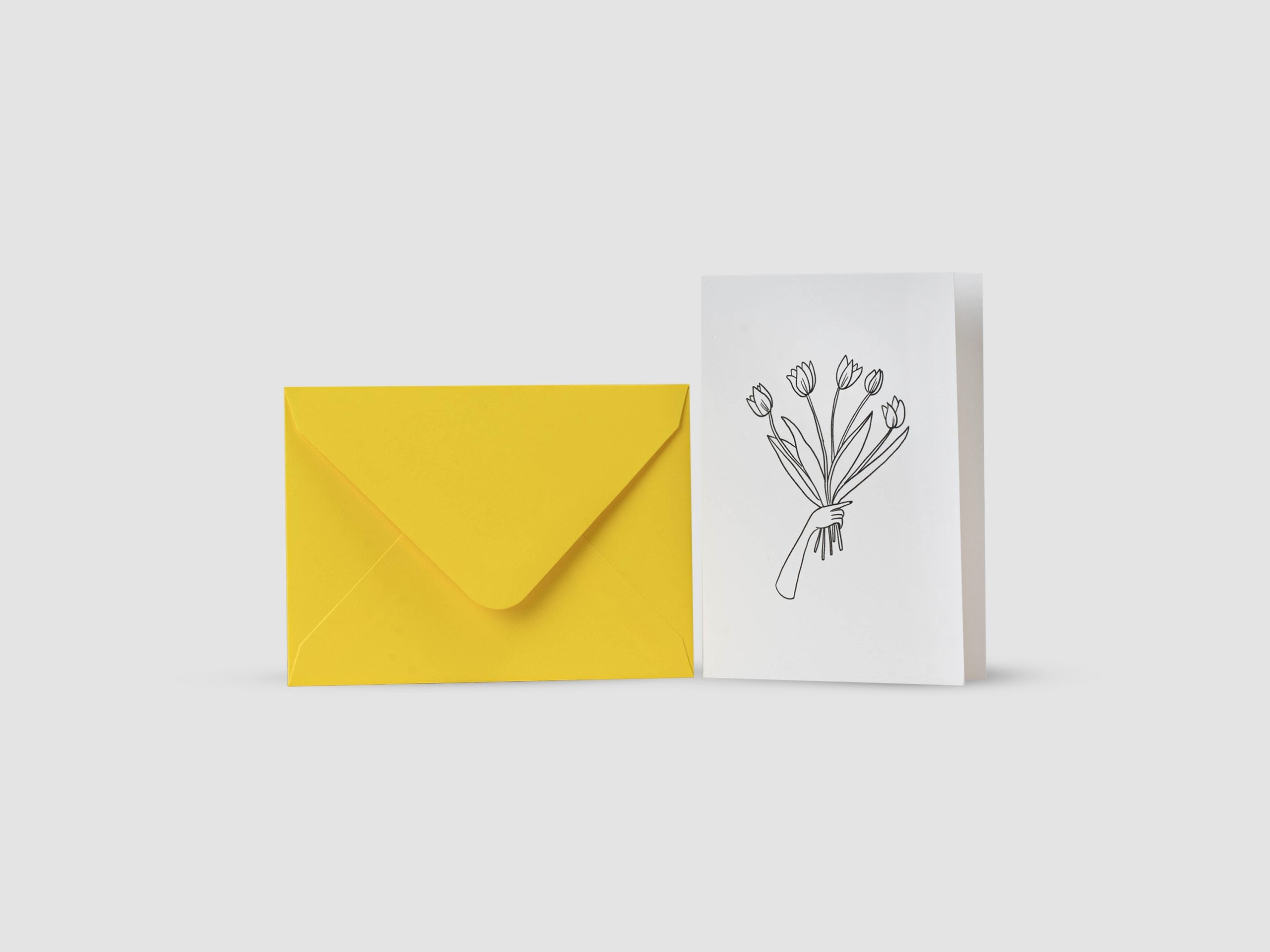 Daffodils Bouquet Greeting Card