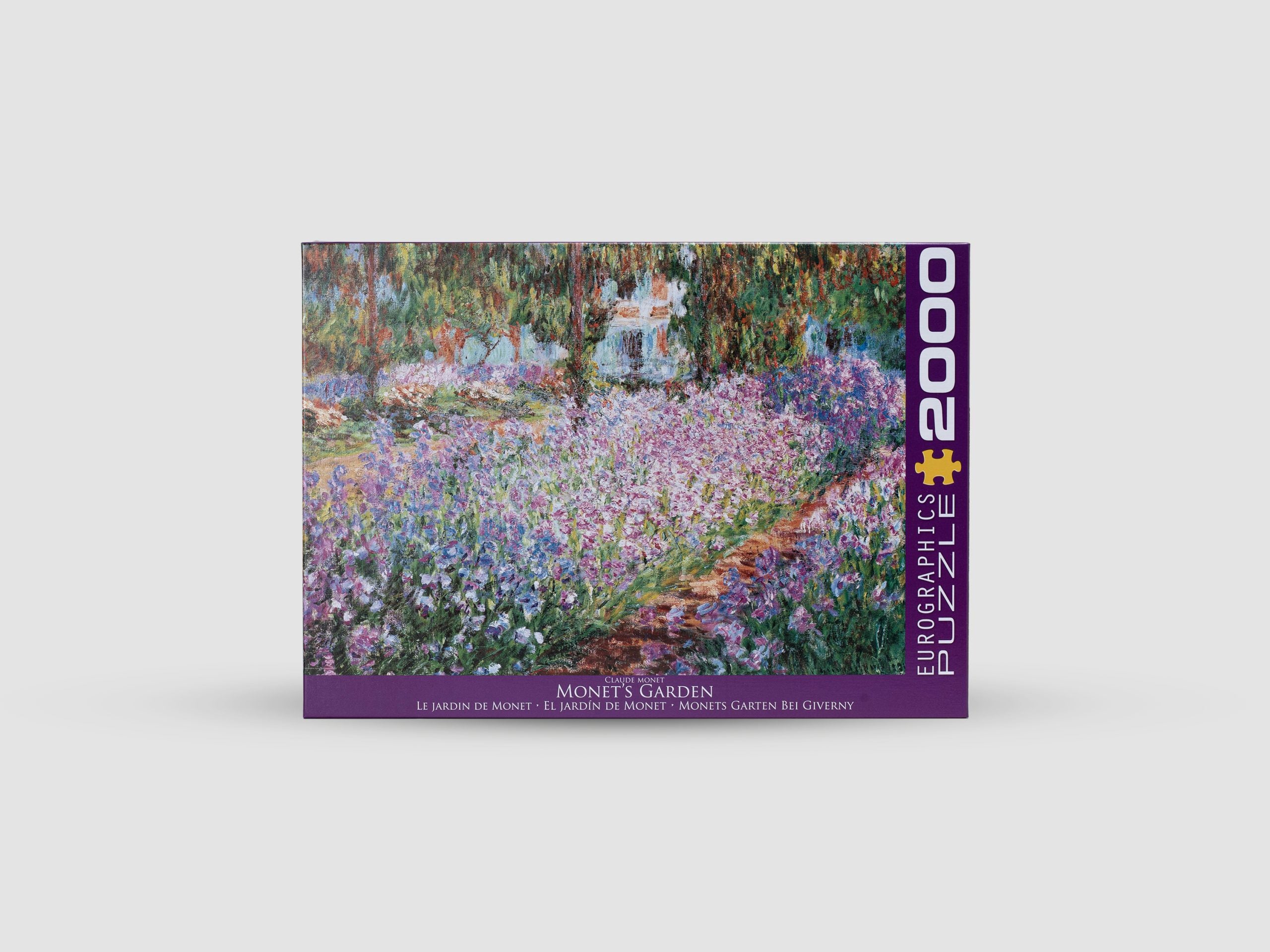 Monet's Garden Puzzles- Claude Monet
