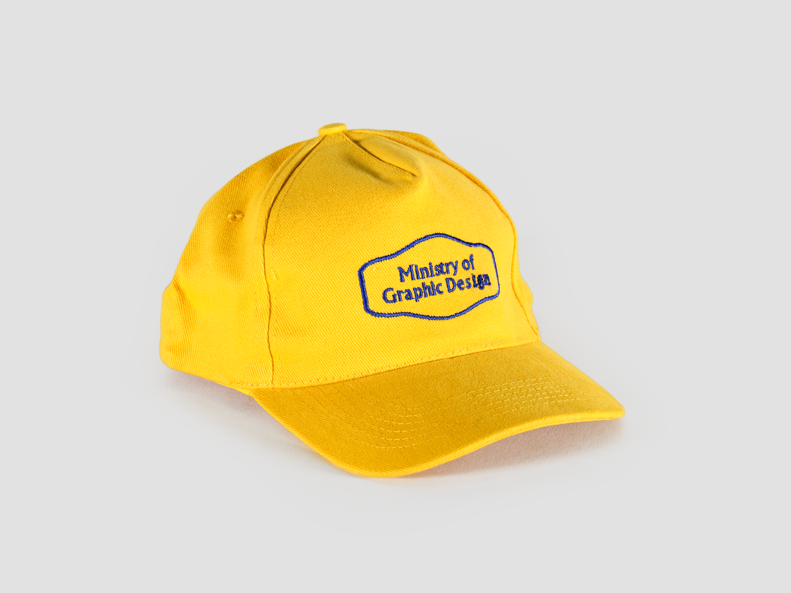 Ministry of Graphic Design Cap - Yellow