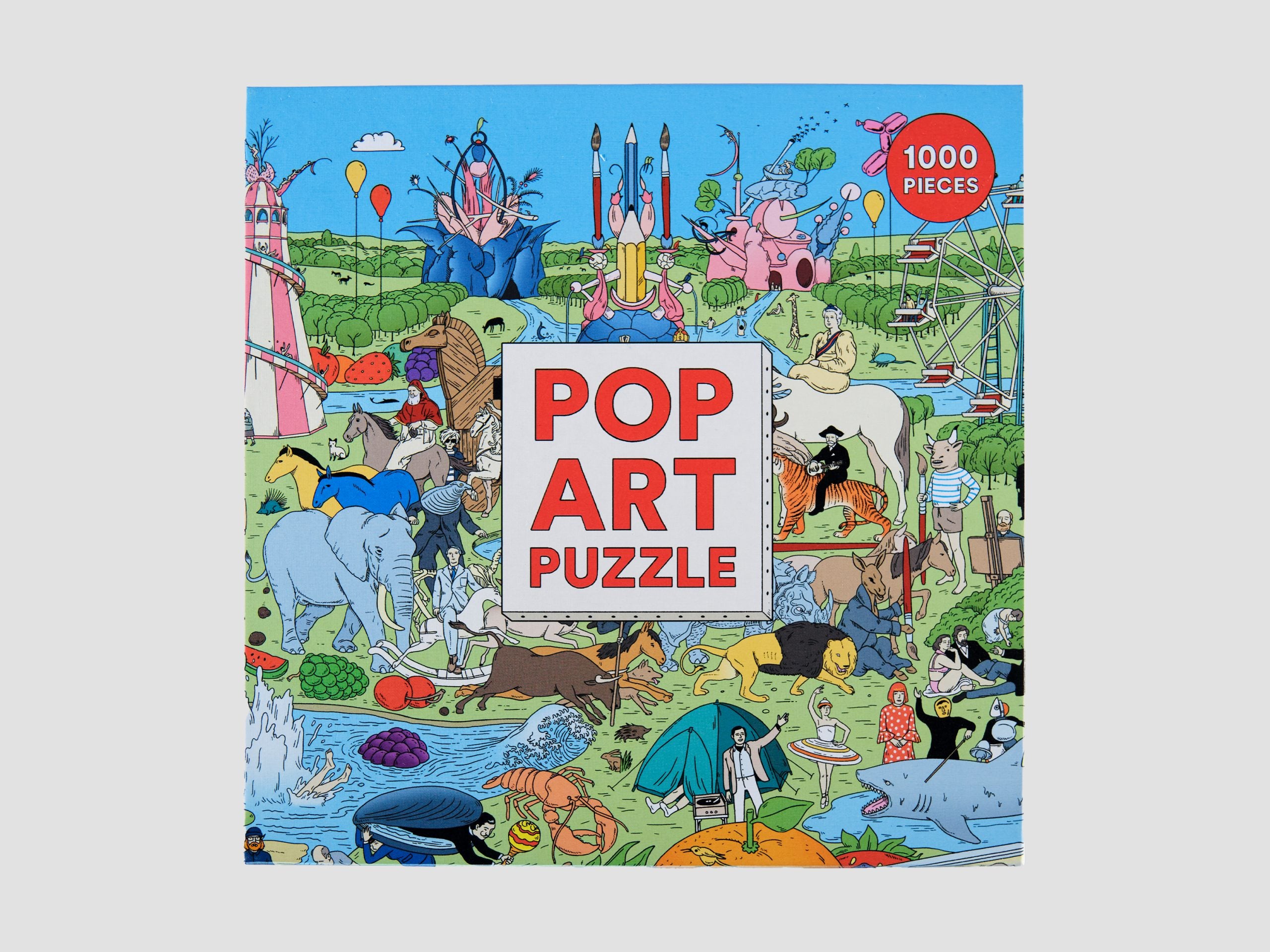 Pop Art Puzzle: Make the Jigsaw and Spot the Artists