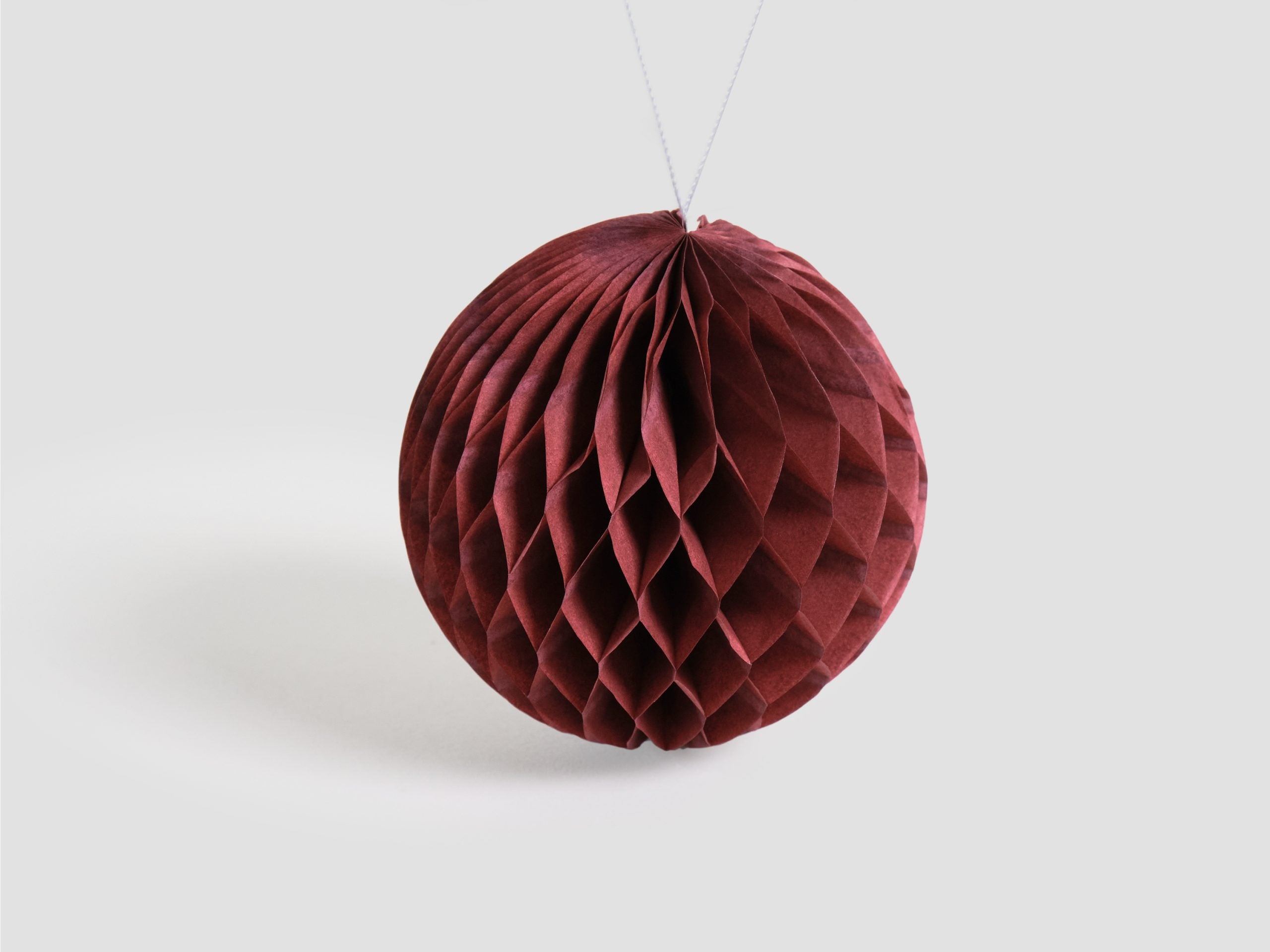 Brown Paper Ball Decoration