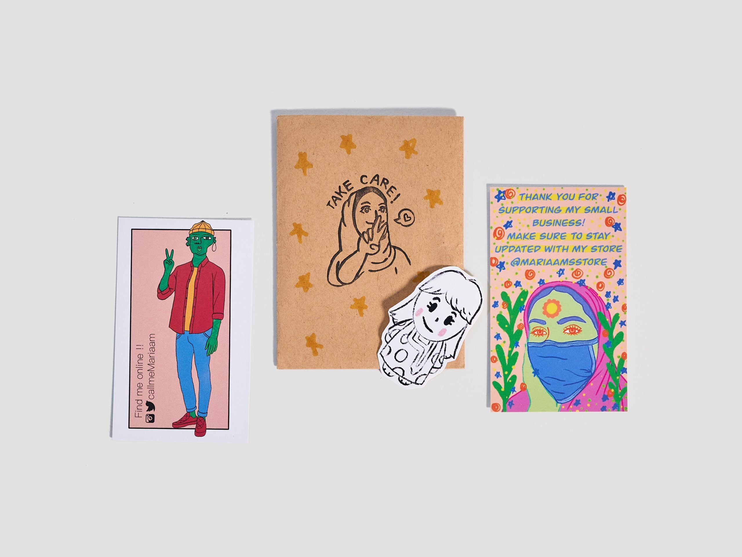 Emarati Girl Stickers