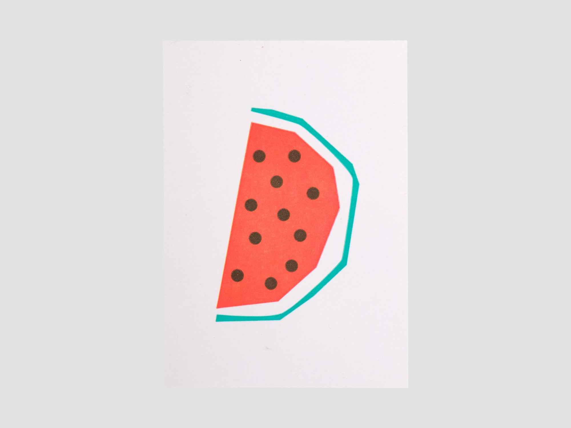 Bits and Bobs Melon Mini Birthday Card