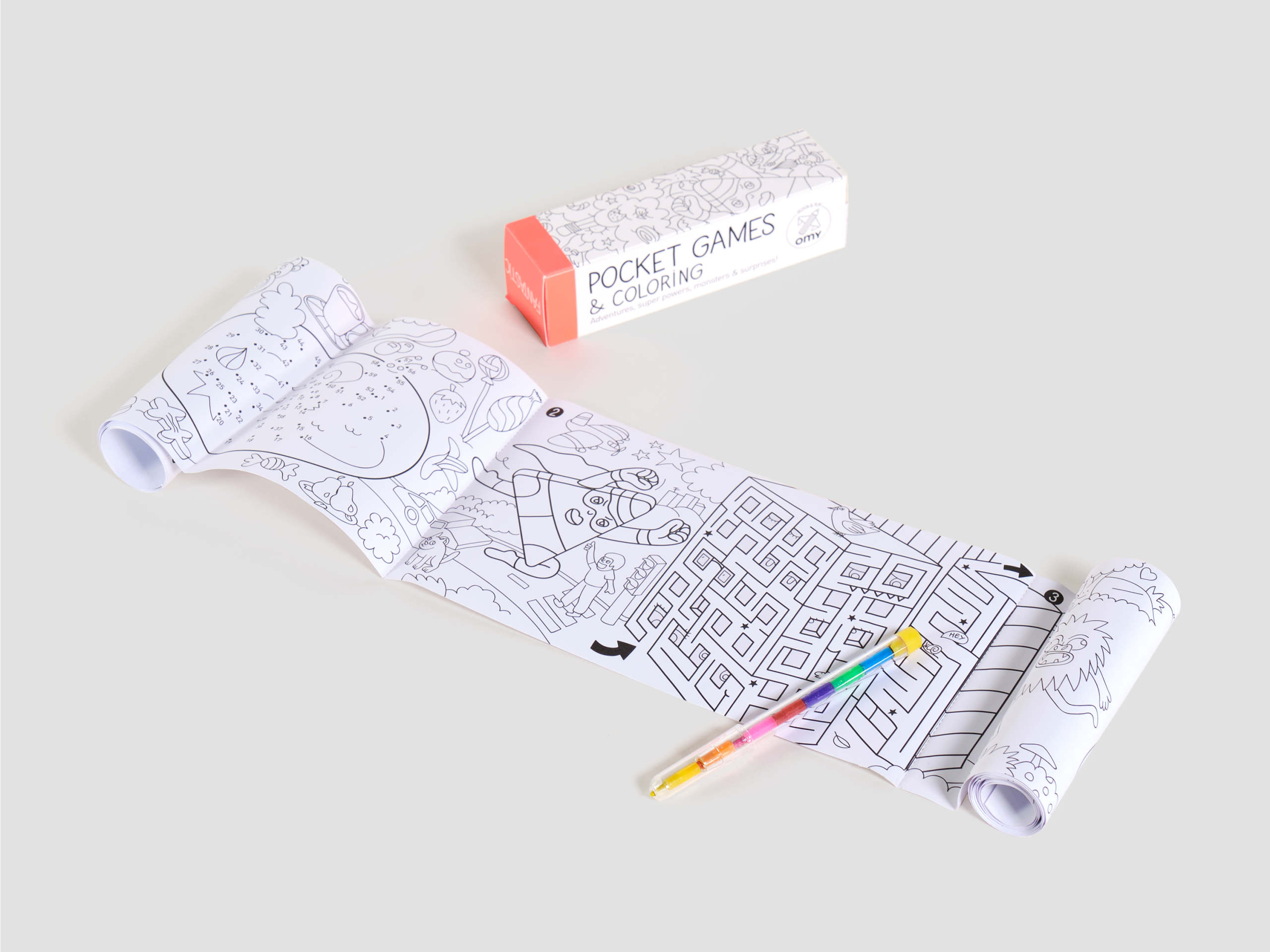 Fantastic Pocket Games & Colouring