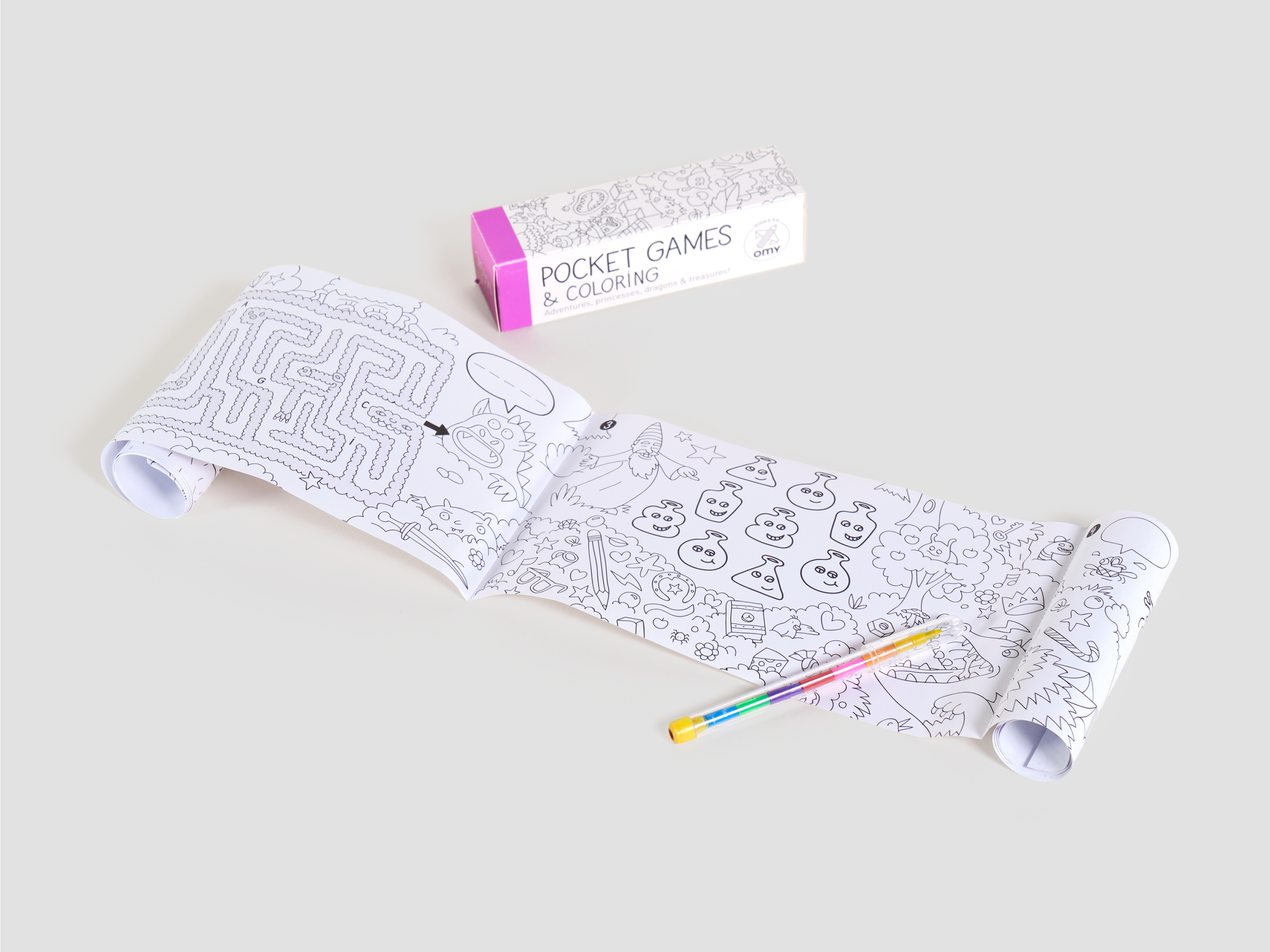 Magic Pocket Games & Colouring