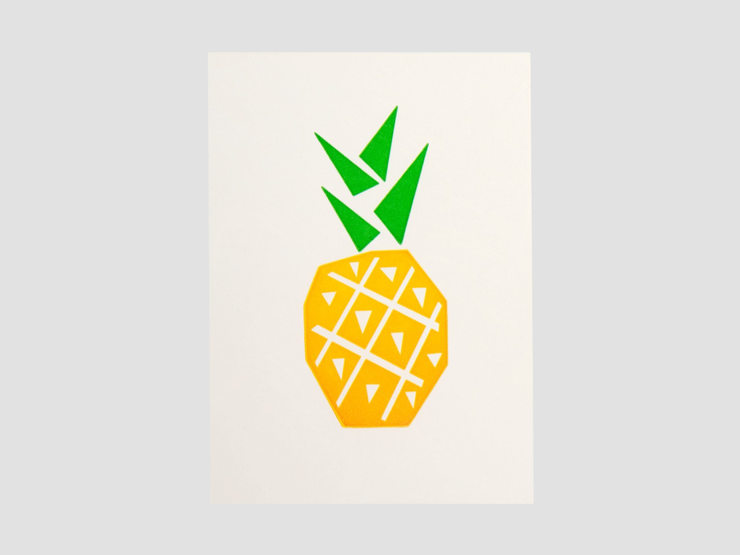 Bits and Bobs Pineapple Mini Birthday Card