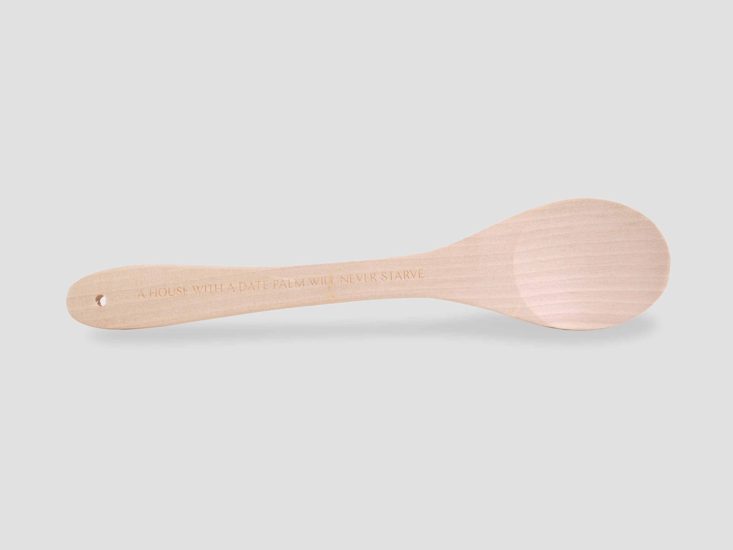 Date Palm Wooden Spoon