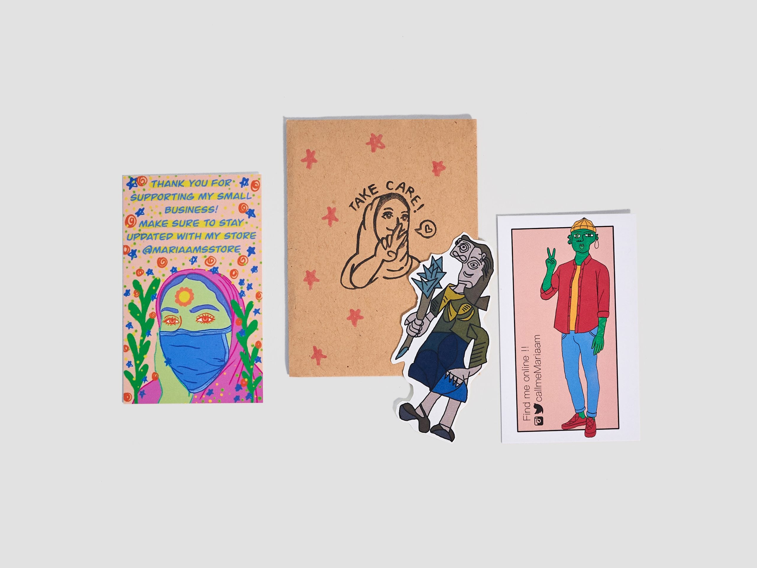 Picasso Recreation Stickers