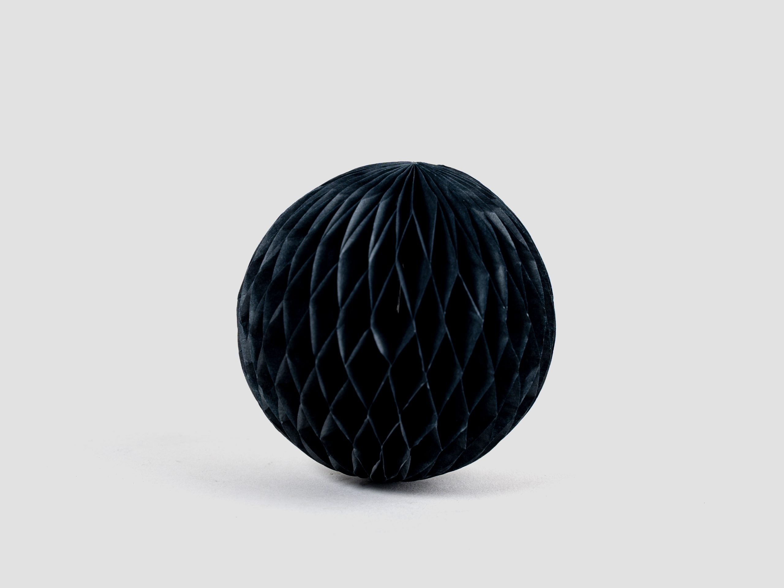 Black Paper Ball Decoration