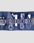 Herringbone Tech Roll - Navy Blue