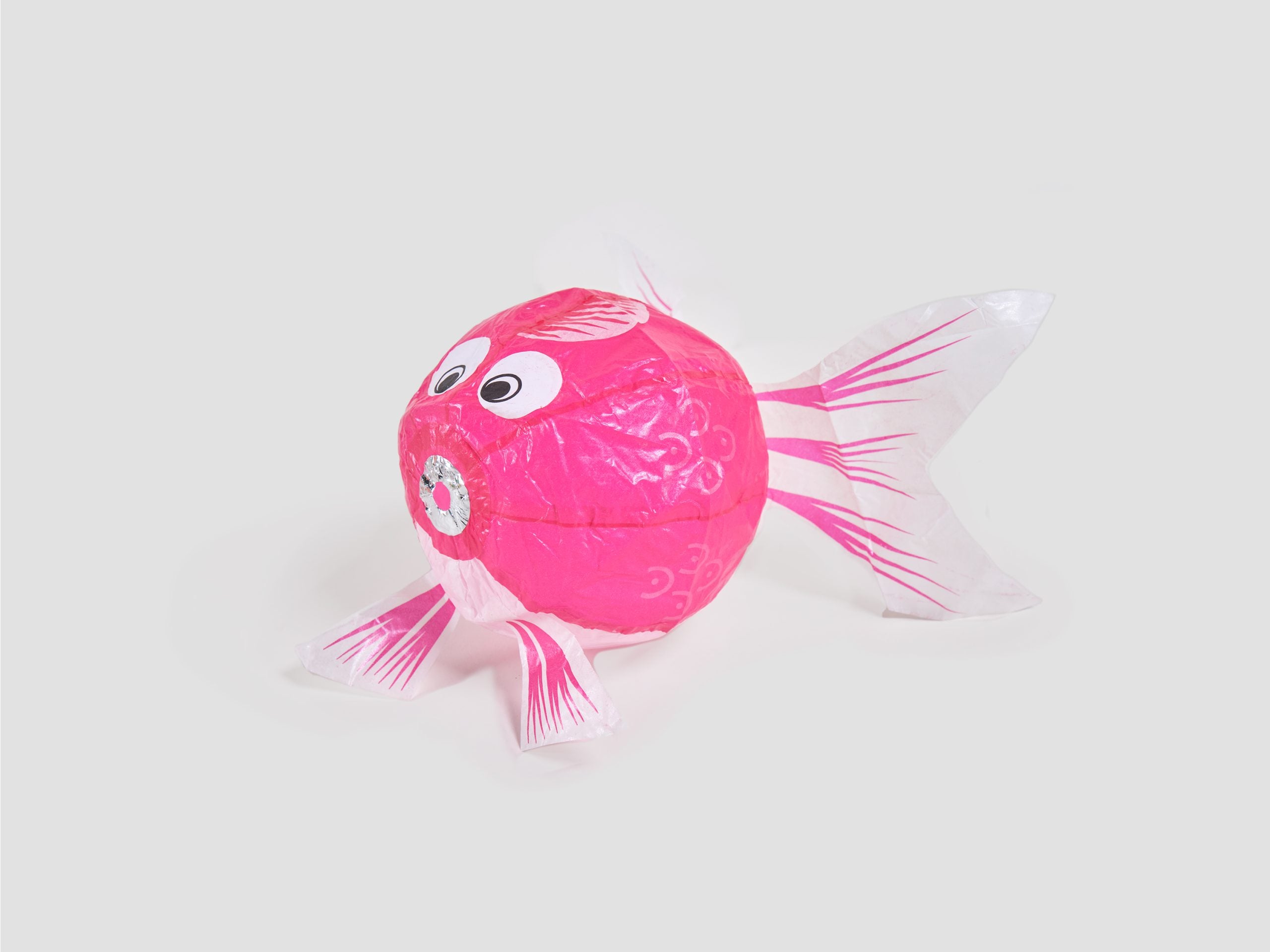 Japanese Paper Balloon - Pink Fish