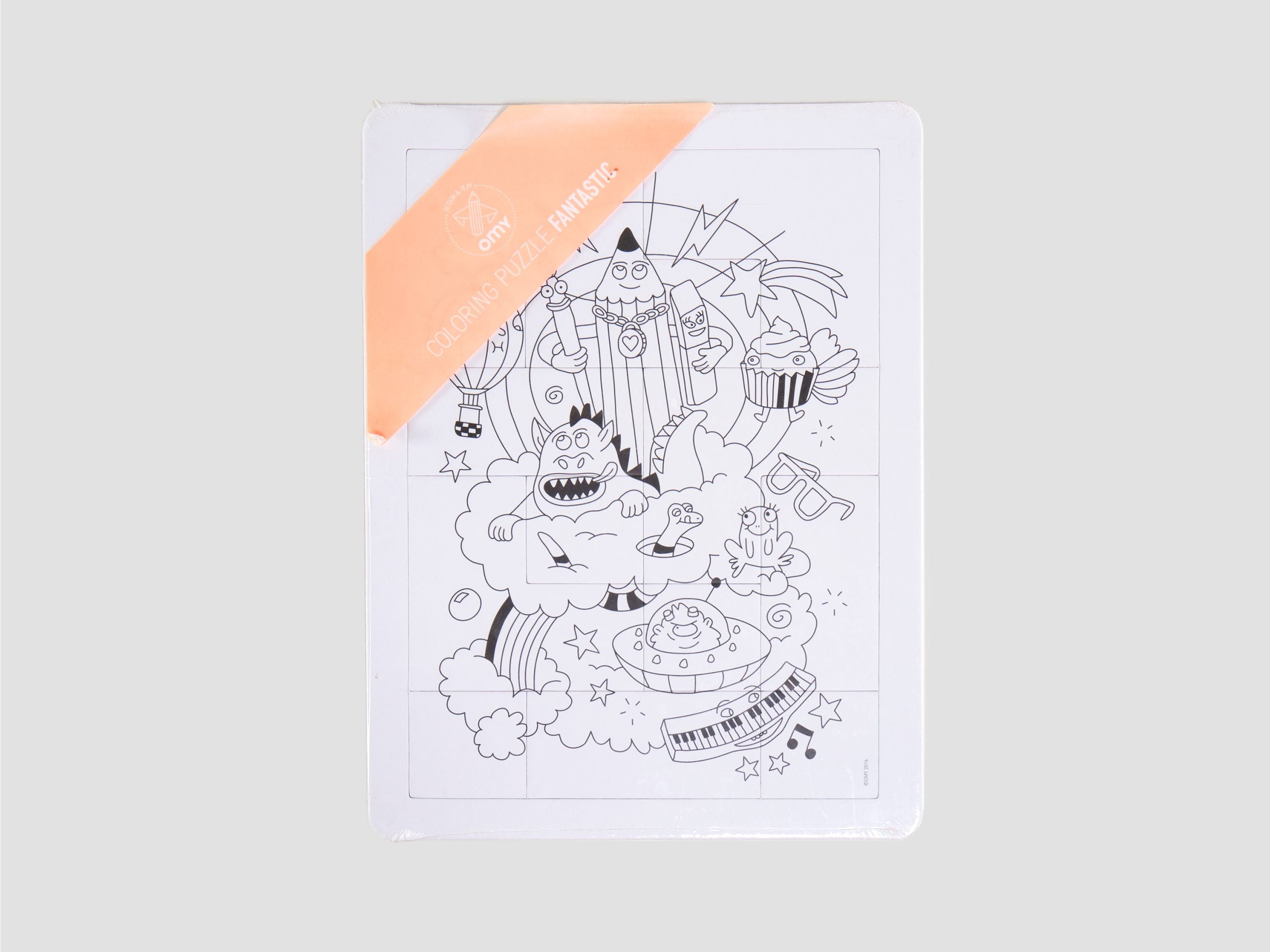 Fantastic Colouring Puzzle