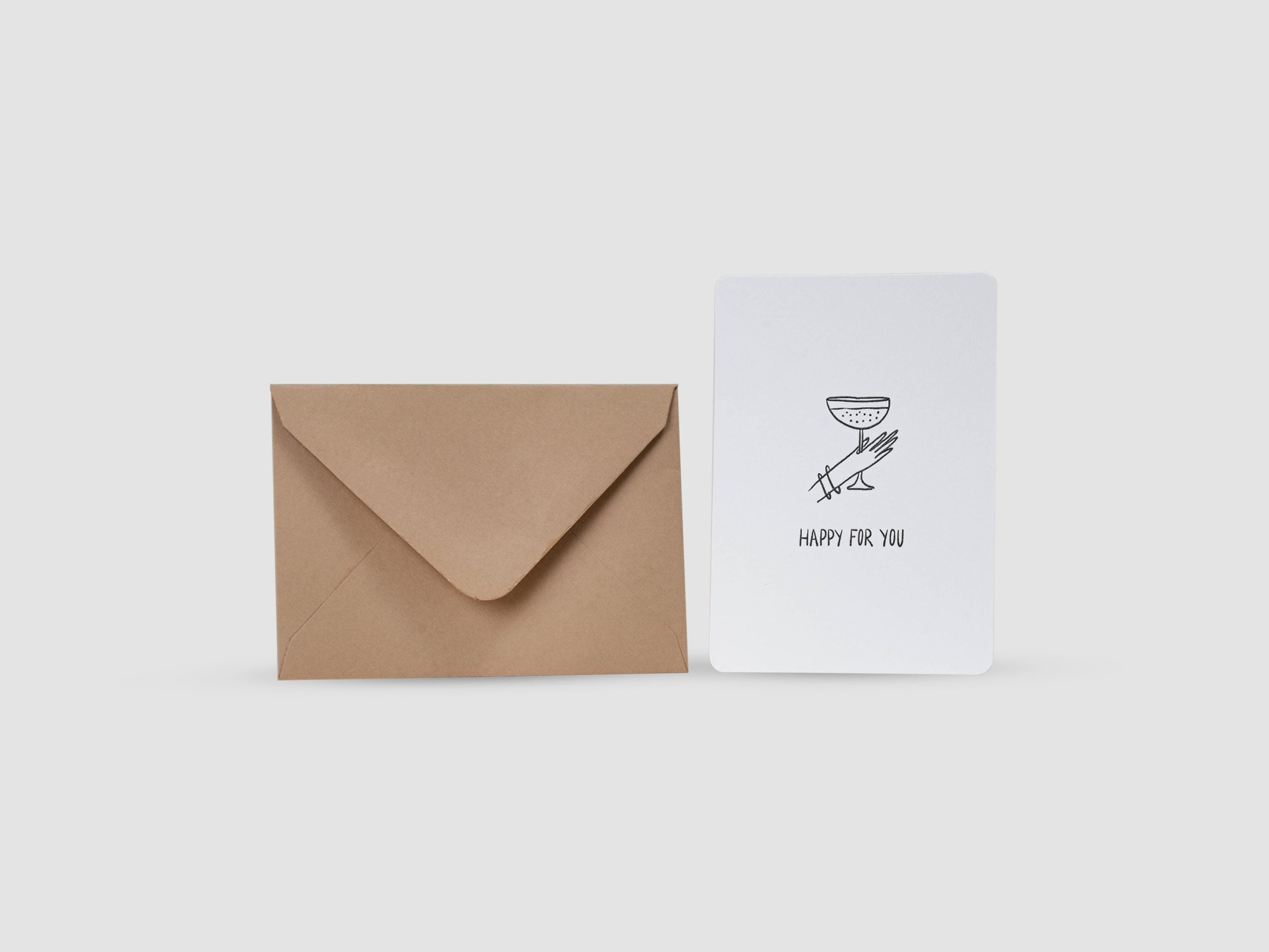 Happy for You Greeting Card