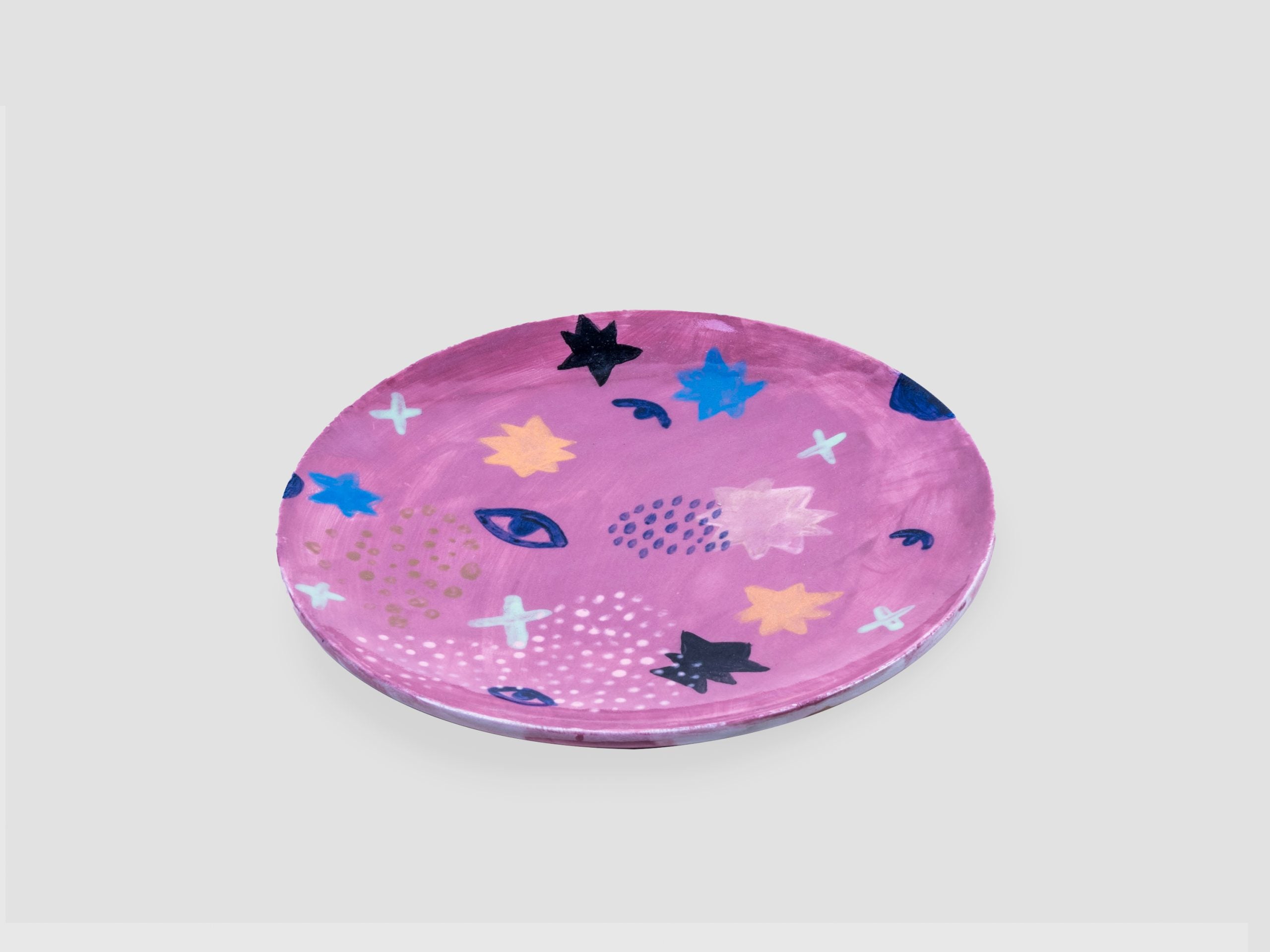 Pink Eye Plate