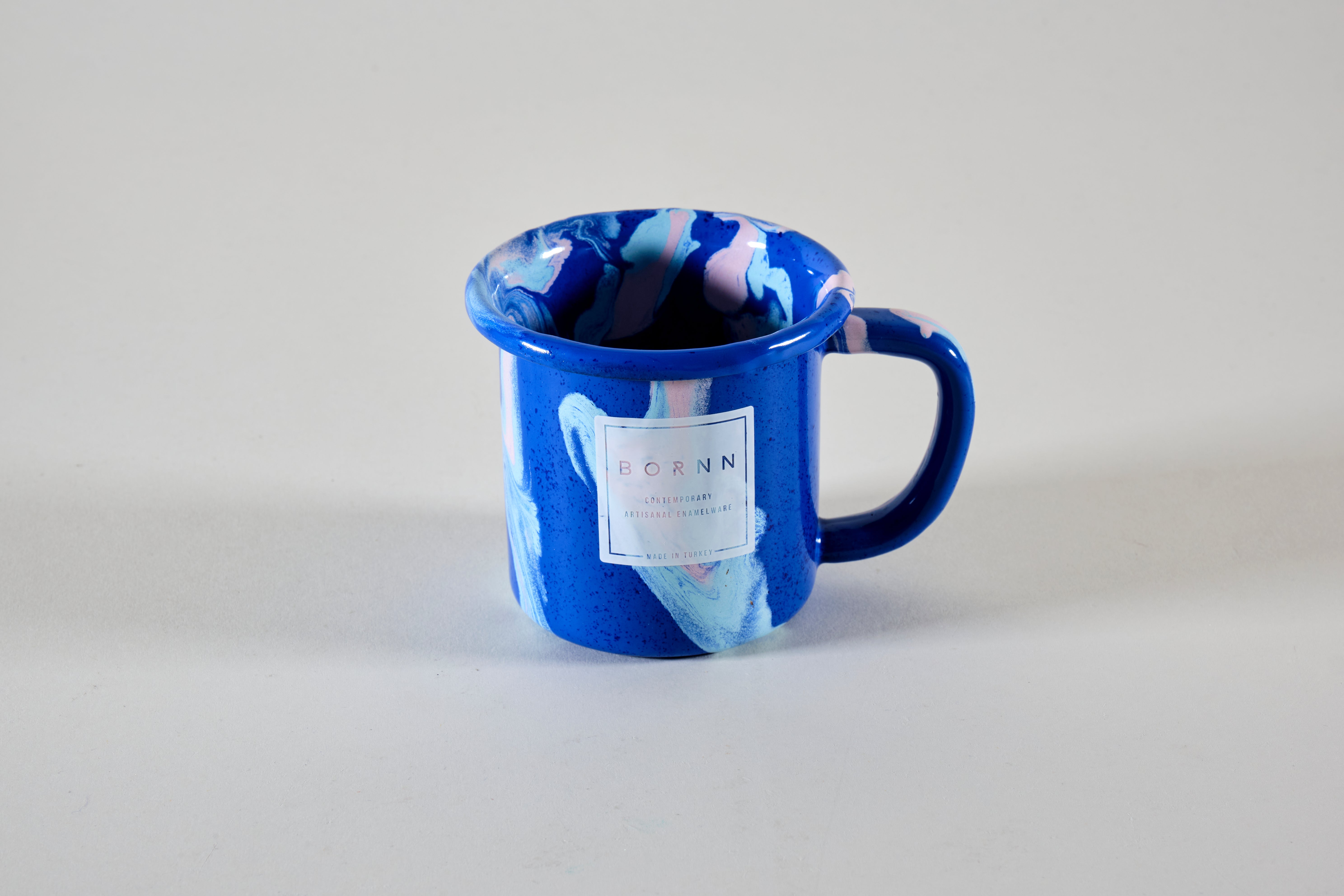Marble Small Mug -  Cobalt