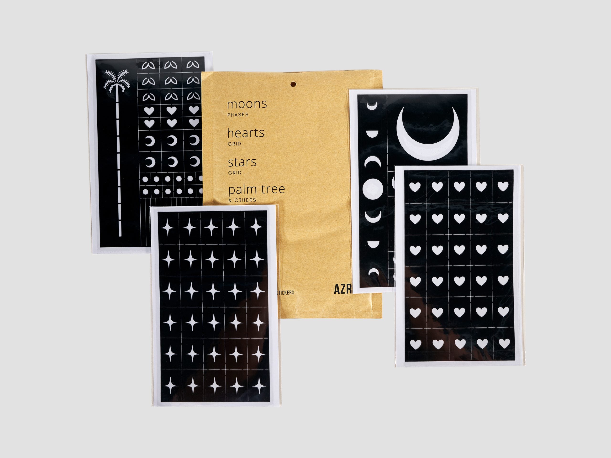 Classic Stencils Sticker Pack