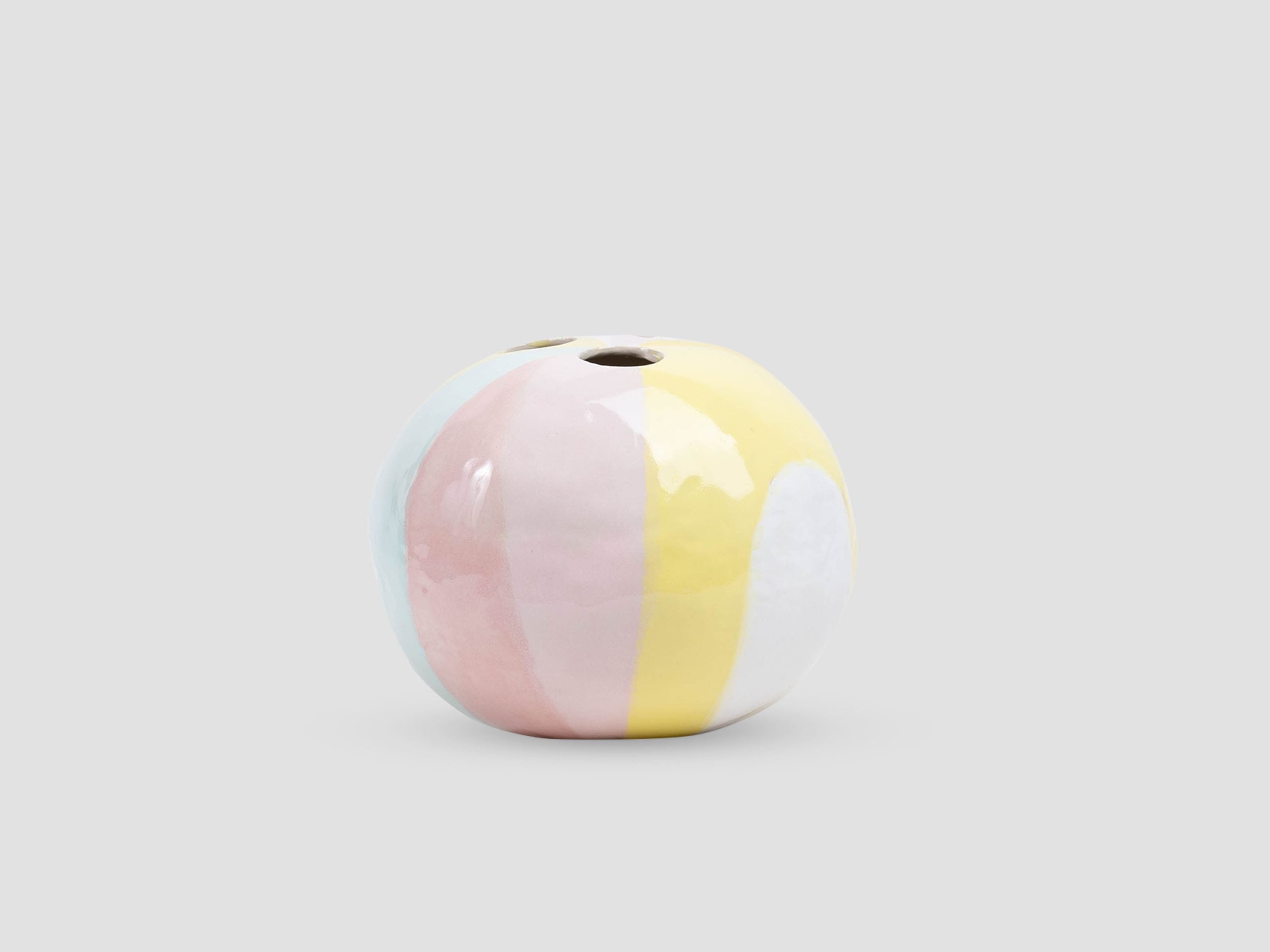 Abstract Candy Bowling Ball