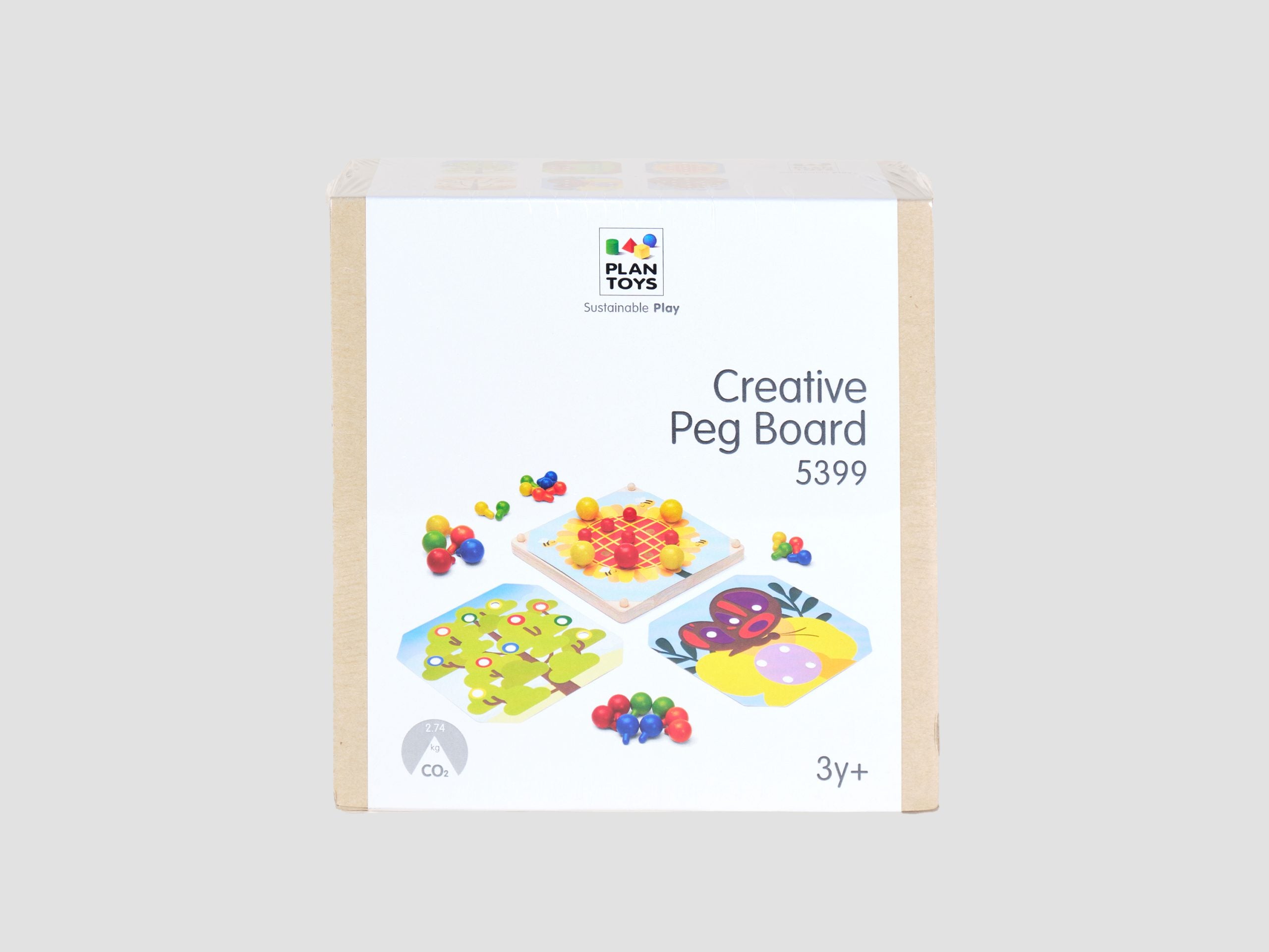 Wooden Creative Peg Board