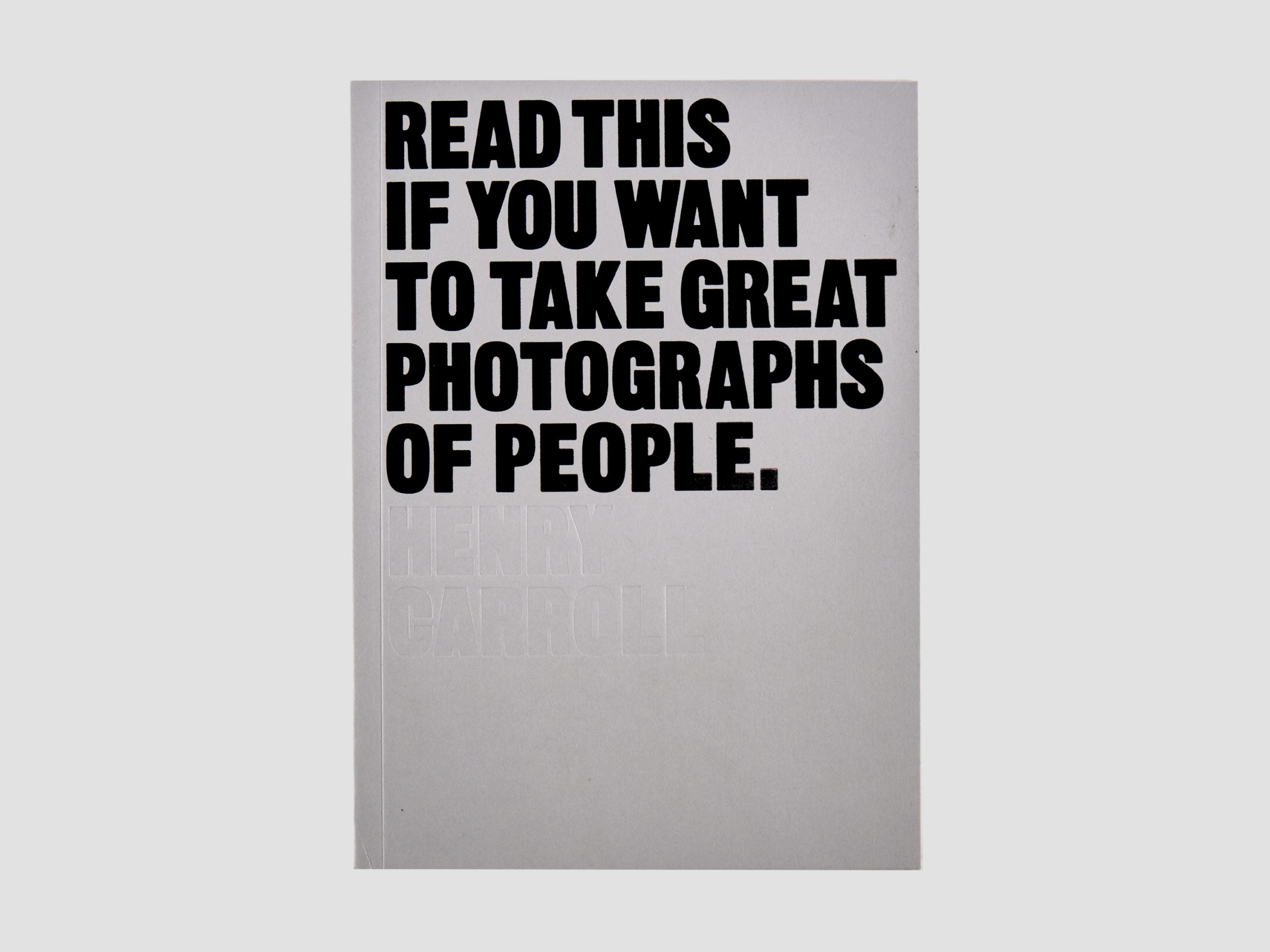 Read this if You Want to Take Great Photographs of People