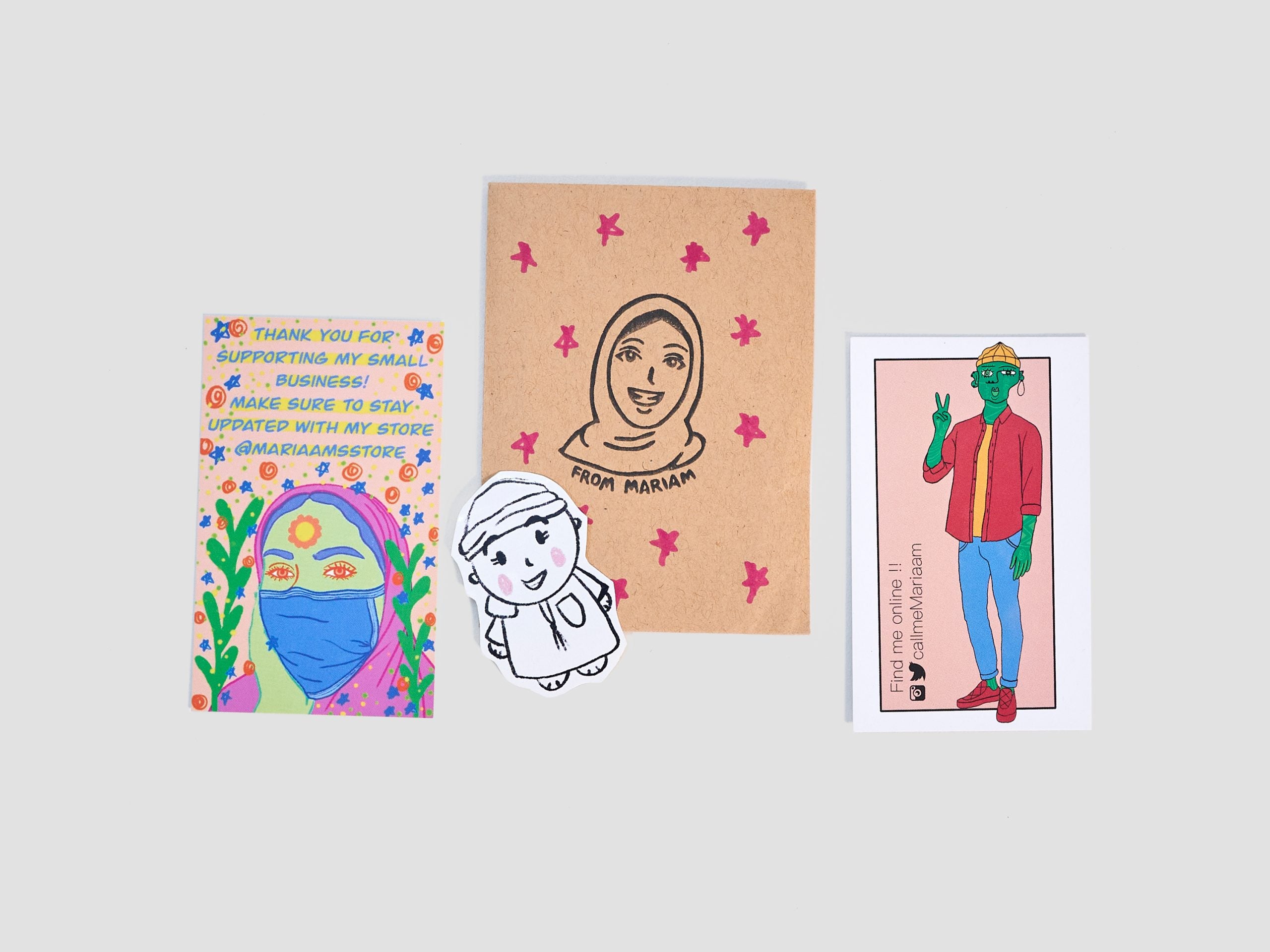 Emarati Boy Stickers