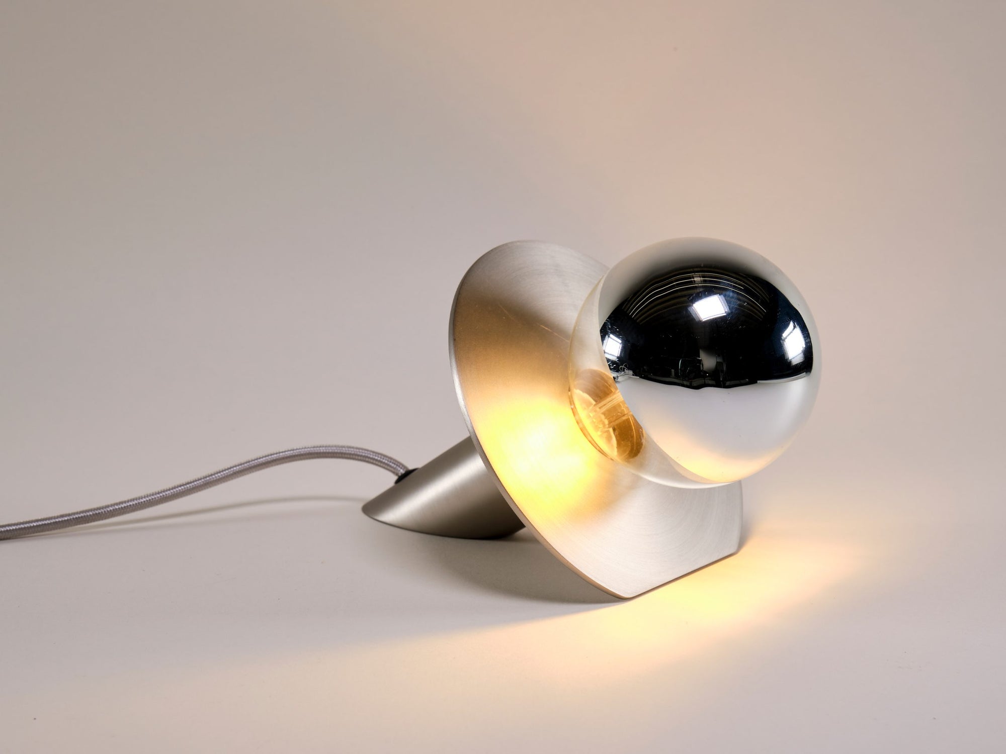 Eclipse Desk Lamp - Nickel