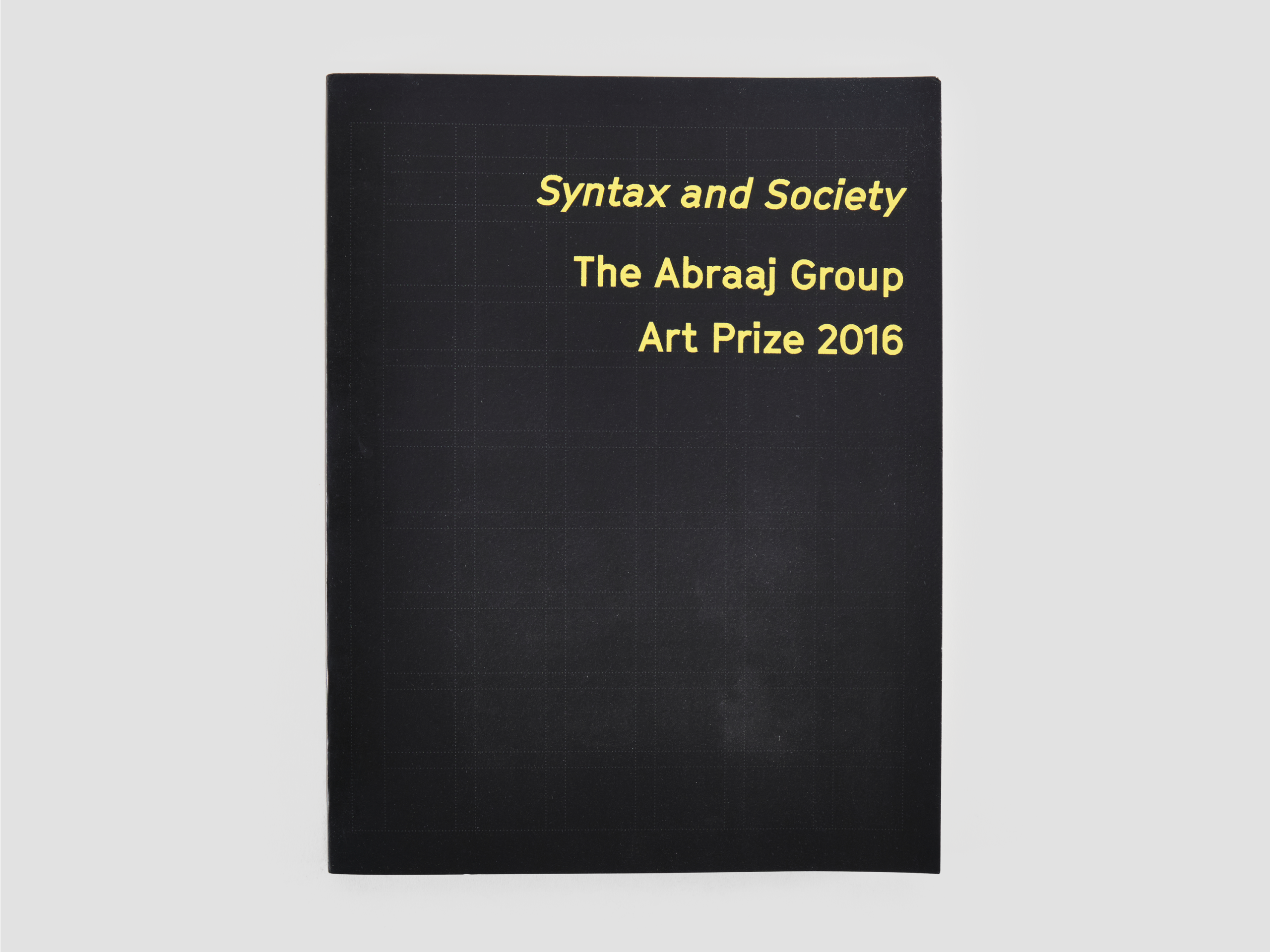 Syntax and Society: The Abraaj Group Art Prize 2016