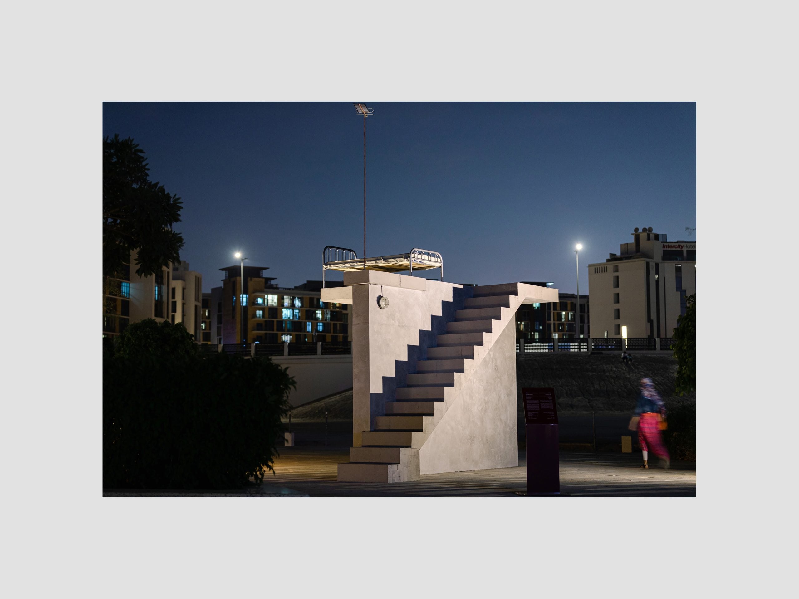 One Room Apartment Postcard