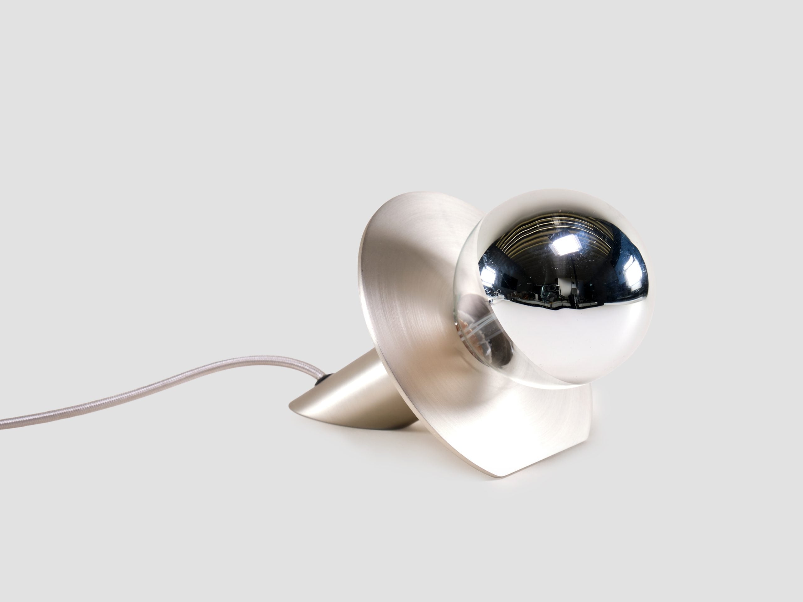 Eclipse Desk Lamp - Nickel